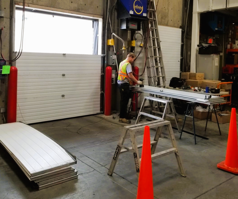 Garage Door Section Replacement
